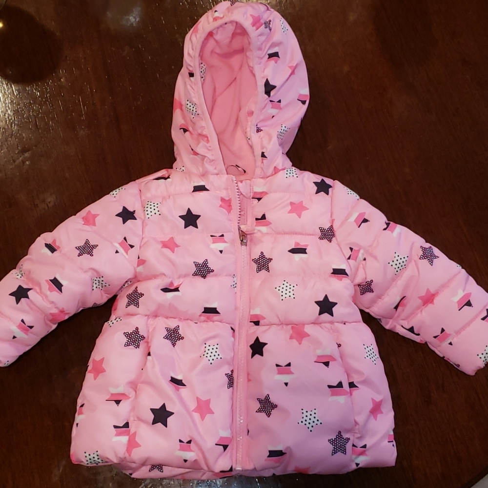 Pink Puffer Coat